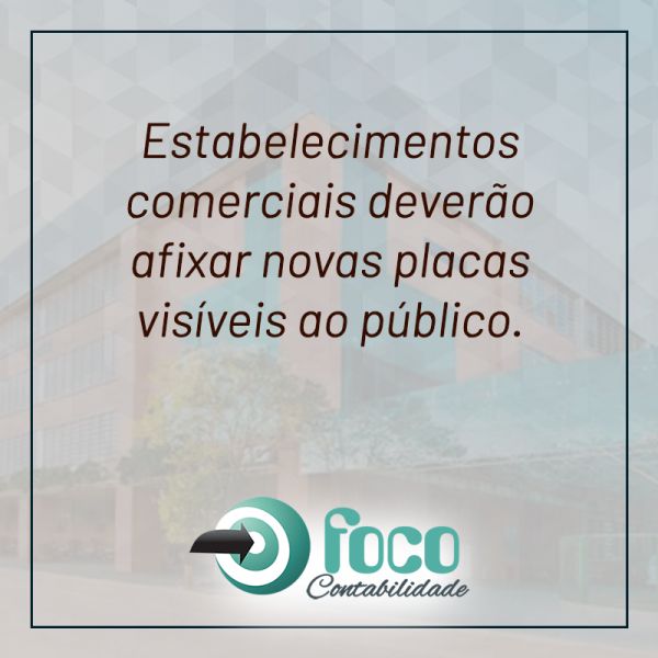 IMPORTANTE: Obrigatoriedade de Avisos